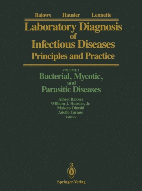 Adolfo Turano, Makoto Ohashi, William J. Jr. Hausler, Albert Balows - Laboratory Diagnosis of Infectious Diseases, E-bok