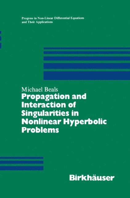 Michael Beals - Propagation and Interaction of Singularities in Nonlinear Hyperbolic Problems, E-bok