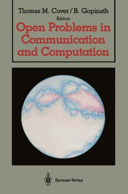 B. Gopinath, Thomas M. Cover - Open Problems in Communication and Computation, E-bok