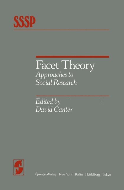 D. Canter - Facet Theory, E-bok