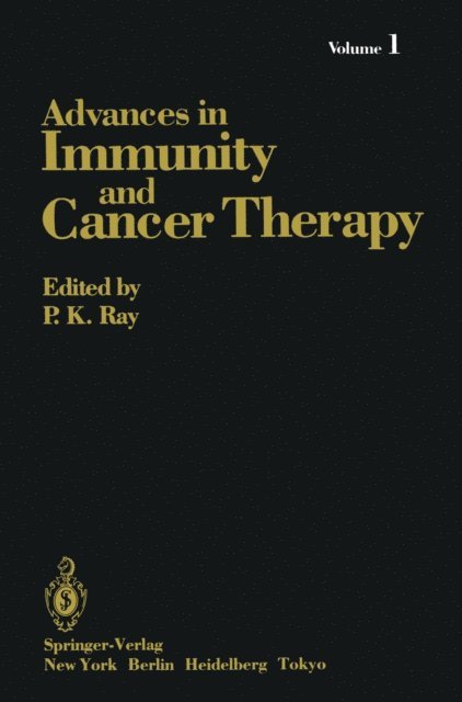 P. K. Ray - Advances in Immunity and Cancer Therapy, E-bok. Tillgänglighet: Lägg i varukorg