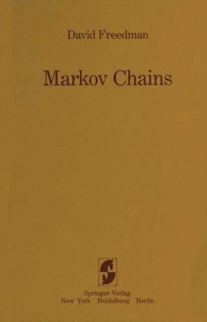 David Freedman - Markov Chains, E-bok