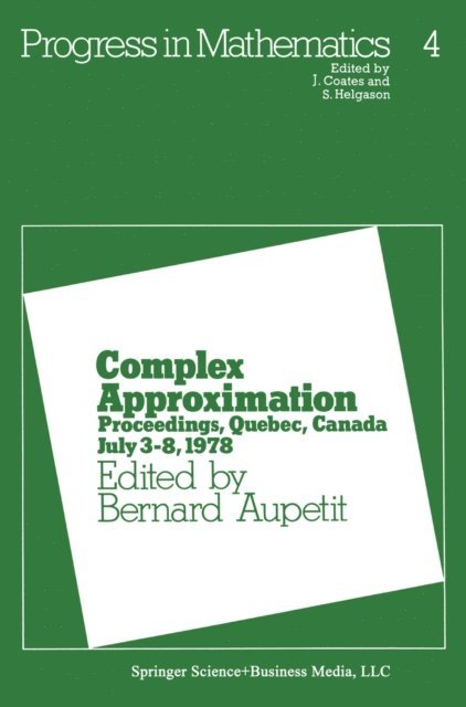 B. Aupetit - Complex Approximation, E-bok