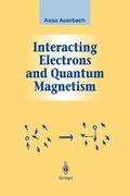 Interacting Electrons and Quantum Magnetism
