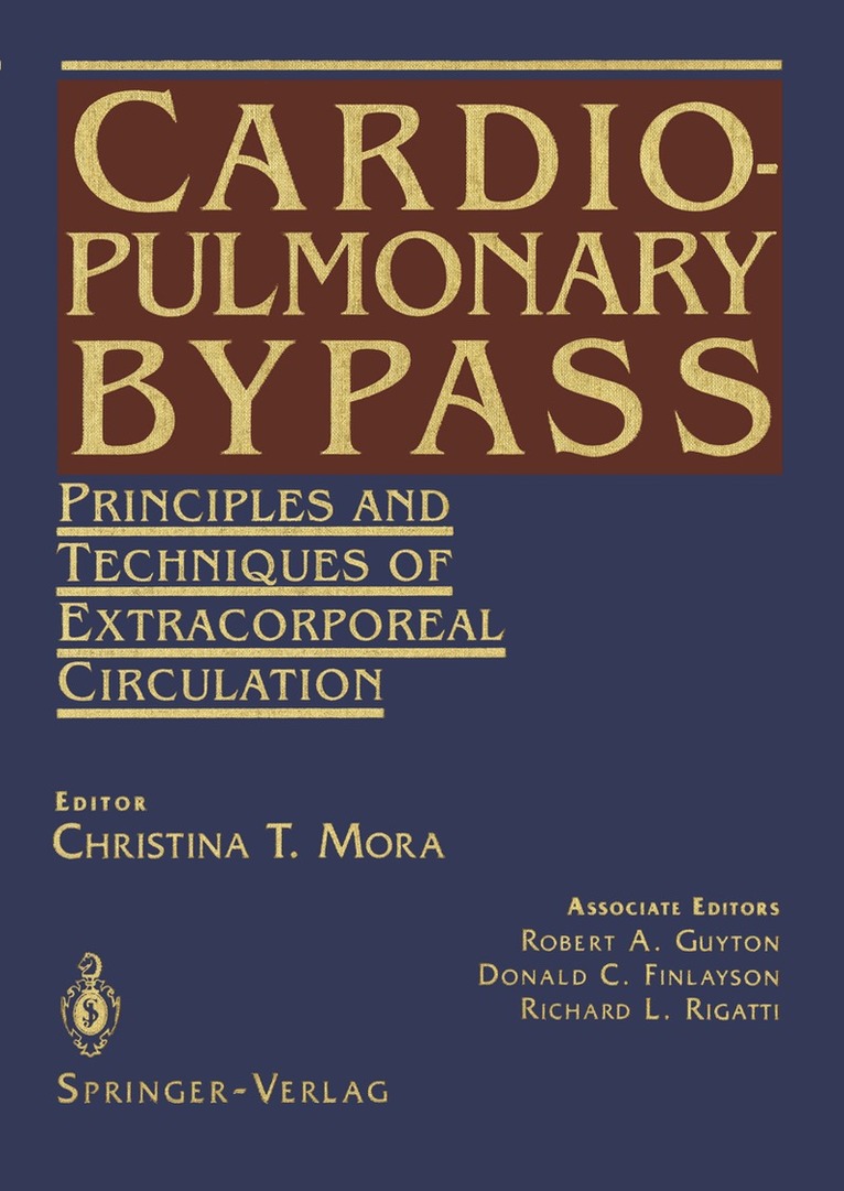 Christina T. Mora - Cardiopulmonary Bypass, Häftad