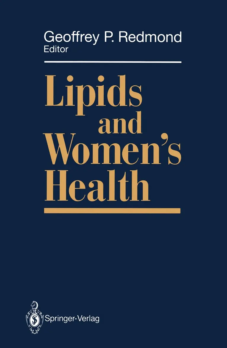 Geoffrey P. Redmond - Lipids and Women’s Health, Häftad. Tillgänglighet: Lägg i varukorg