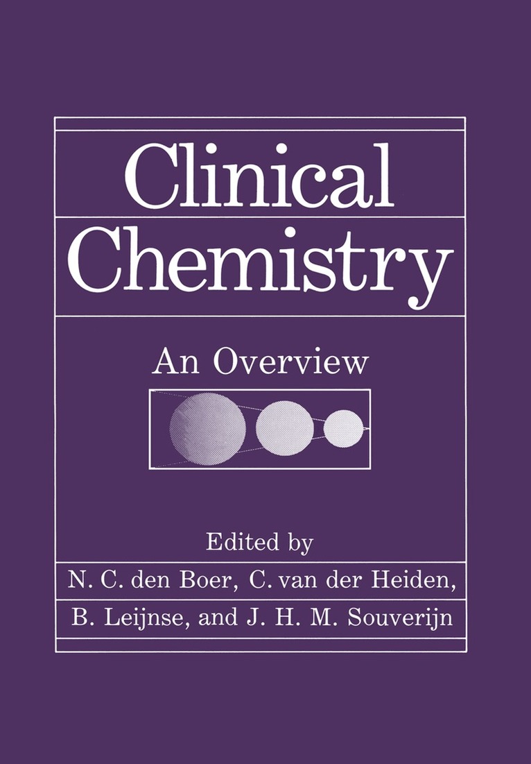 N.C. den Boer - Clinical Chemistry, Häftad. Tillgänglighet: Lägg i varukorg