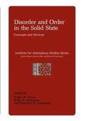 Disorder and Order in the Solid State