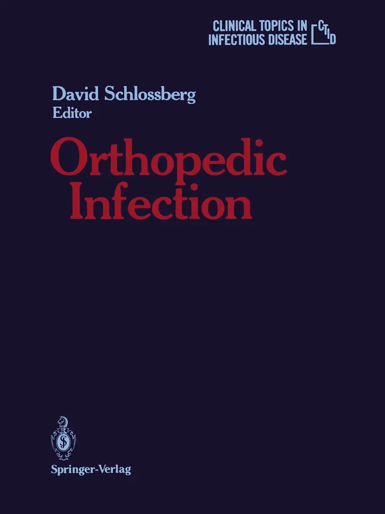 David Schlossberg - Orthopedic Infection, Häftad. Tillgänglighet: Lägg i varukorg