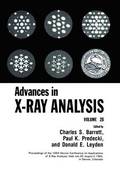 Advances in X-Ray Analysis