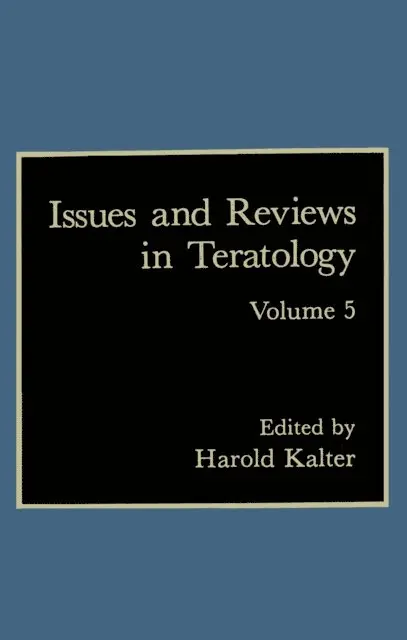 H. Kalter - Issues and Reviews in Teratology, E-bok. Tillgänglighet: Lägg i varukorg