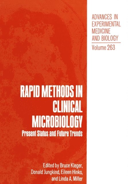 Donald Jungkind, Bruce Kleger - Rapid Methods in Clinical Microbiology, E-bok