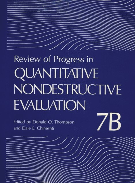 Dale E. Chimenti, Donald O. Thompson - Review of Progress in Quantitative Nondestructive Evaluation, E-bok