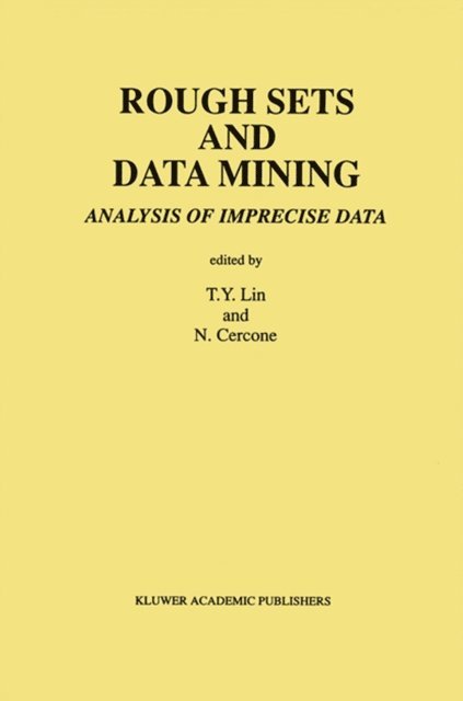 N. Cercone, T.Y. Lin - Rough Sets and Data Mining, E-bok