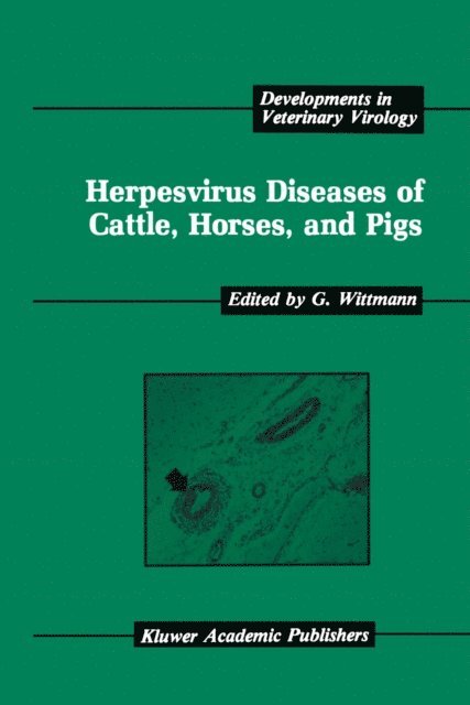 G. Wittmann - Herpesvirus Diseases of Cattle, Horses, and Pigs, E-bok