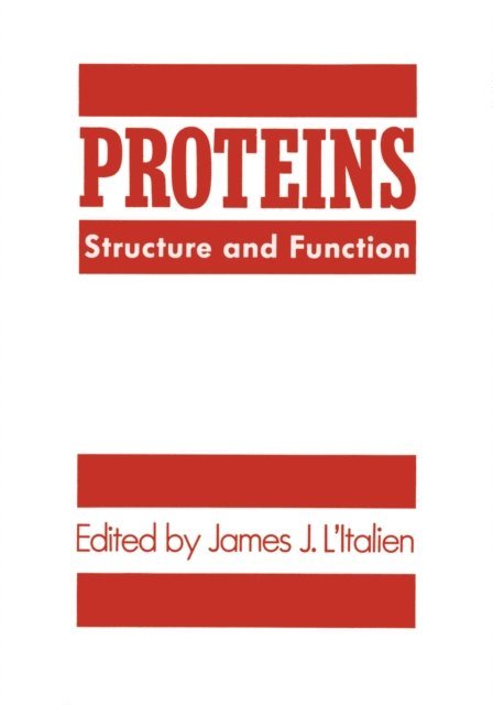 James J. L'Italien - Proteins, E-bok
