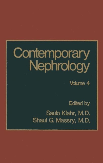 Shaul G. Massry, Saulo Klahr - Contemporary Nephrology, E-bok