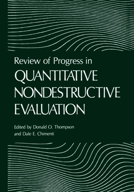 Dale E. Chimenti, Donald O. Thompson - Review of Progress in Quantitative Nondestructive Evaluation, E-bok