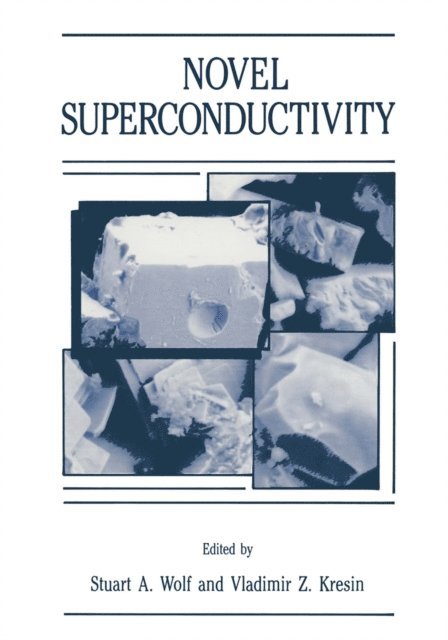 Vladimir Z. Kresin, Stuart A. Wolf - Novel Superconductivity, E-bok