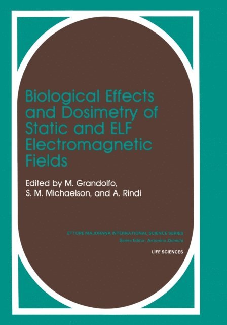 A. Rindi, S.M. Michaelson, Martino Gandolfo - Biological Effects and Dosimetry of Static and ELF Electromagnetic Fields, E-bok