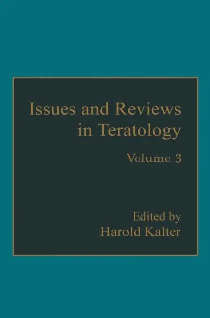 Harold Kalter - Issues and Reviews in Teratology, E-bok. Tillgänglighet: Lägg i varukorg