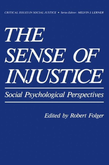 Robert G. Folger - Sense of Injustice, E-bok