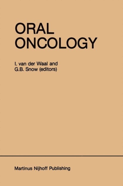 G.B. Snow, I. van der Waal - Oral Oncology, E-bok