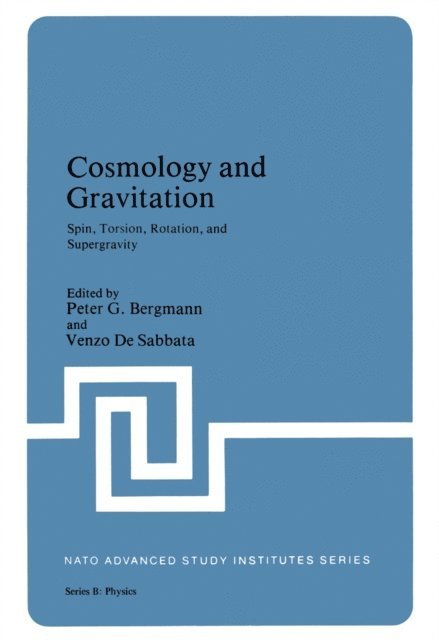 Venzo De Sabbata, Peter G. Bergmann - Cosmology and Gravitation, E-bok