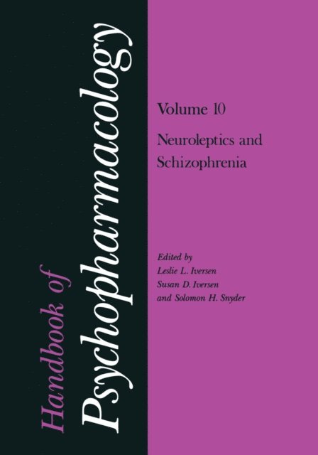 Leslie Iversen - Handbook of Psychopharmacology, E-bok