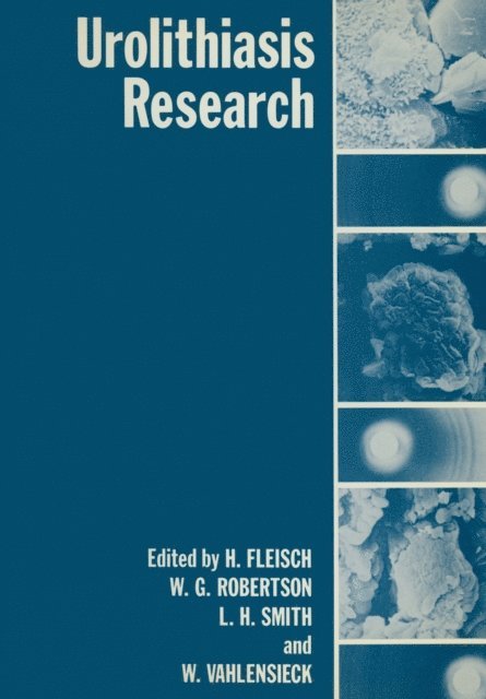 H. Fleisch - Urolithiasis Research, E-bok