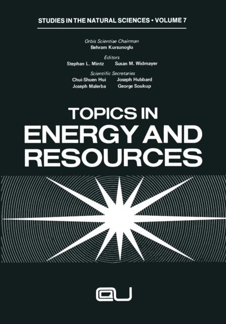 Susan M. Widmayer, Stephan L. Mintz - Topics in Energy and Resources, E-bok