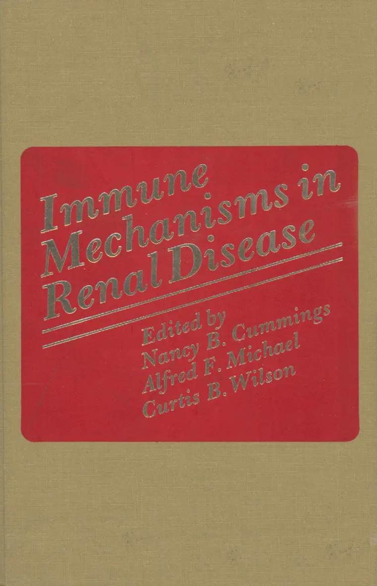 Immune Mechanisms in Renal Disease