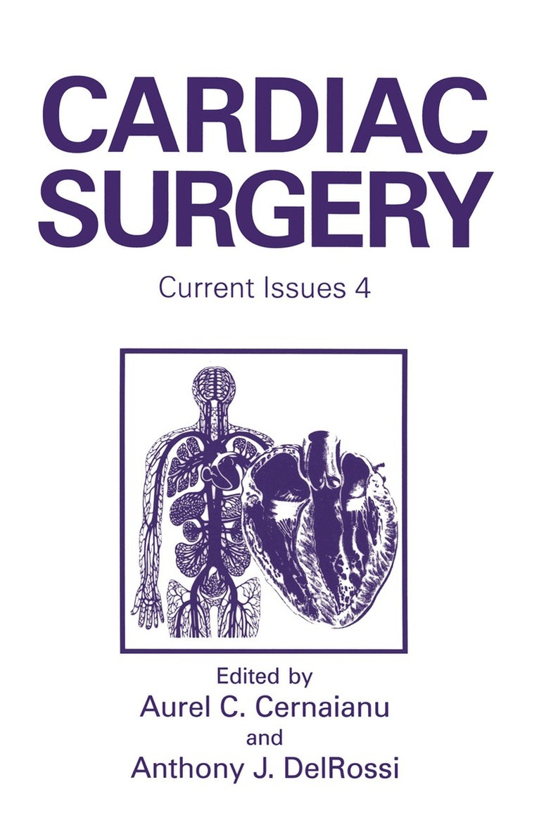 A.C. Cernaianu, A.J. DelRossi - Cardiac Surgery, Häftad. Tillgänglighet: Lägg i varukorg