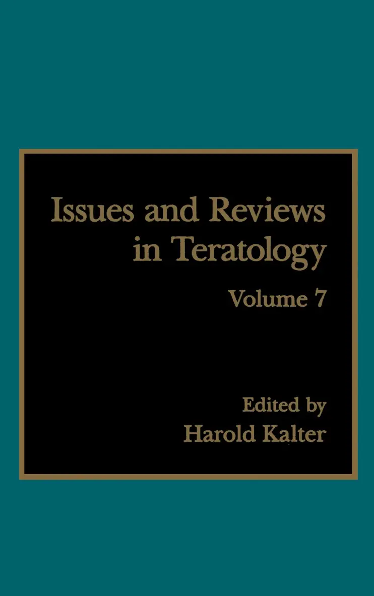 H. Kalter - Issues and Reviews in Teratology, Häftad. Tillgänglighet: Lägg i varukorg
