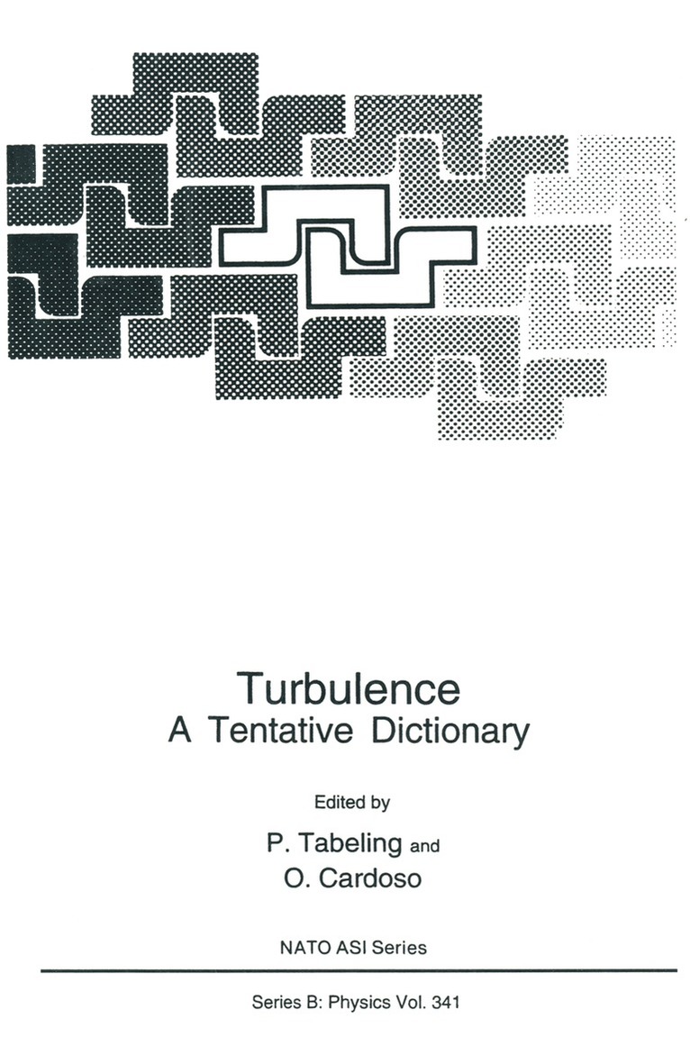 P. Tabeling, O. Cardoso - Turbulence, Häftad