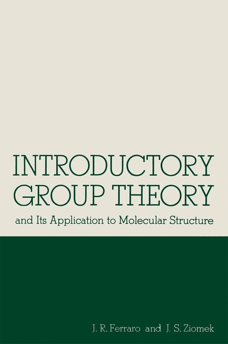 John R. Ferraro, Joseph S. Ziomek - Introductory Group Theory, Häftad