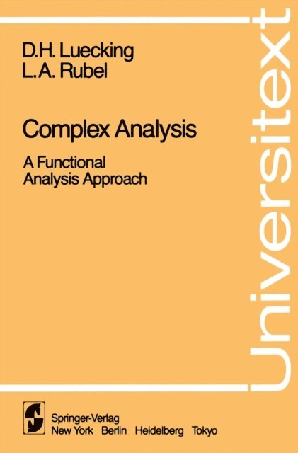 L.A. Rubel, D.H. Luecking - Complex Analysis, E-bok