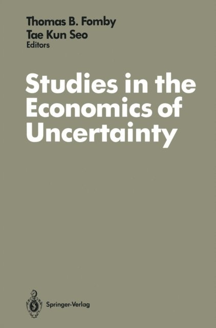 Tae K. Seo, Thomas B. Fomby - Studies in the Economics of Uncertainty, E-bok