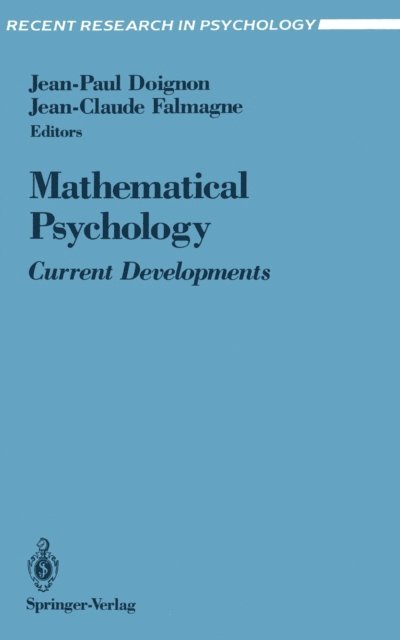 Jean-Claude Falmagne, Jean-Paul Doignon - Mathematical Psychology, E-bok