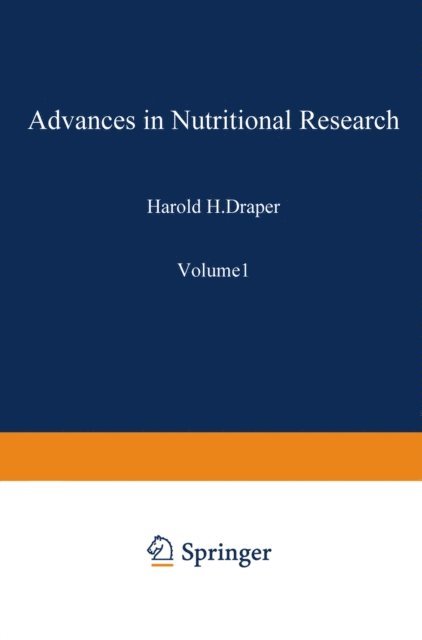 H. Draper - Advances in Nutritional Research, E-bok
