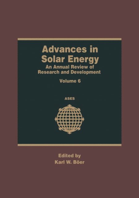 Karl W. Boer - Advances in Solar Energy, E-bok
