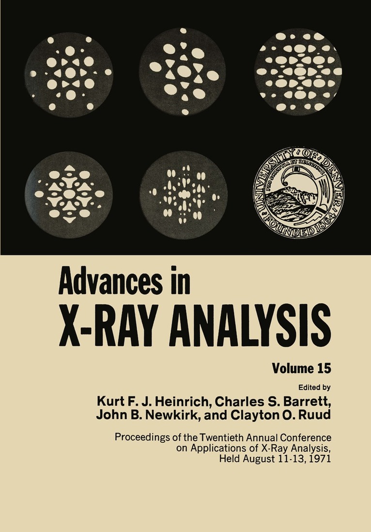 K. Heinrich - Advances in X-Ray Analysis, Häftad