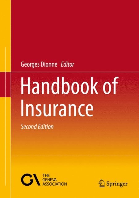 Georges Dionne - Handbook of Insurance, E-bok