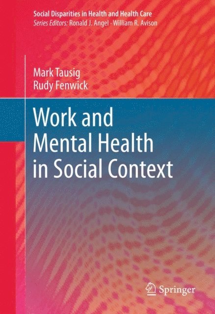 Rudy Fenwick, Mark Tausig - Work and Mental Health in Social Context, E-bok