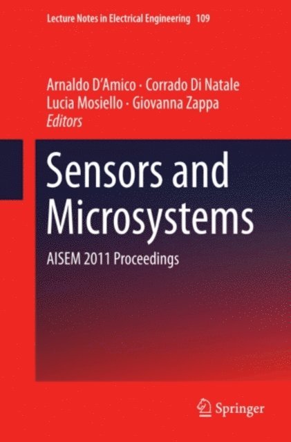 Giovanna Zappa, Lucia Mosiello, Corrado Di Natale, Arnaldo D'Amico - Sensors and Microsystems, E-bok