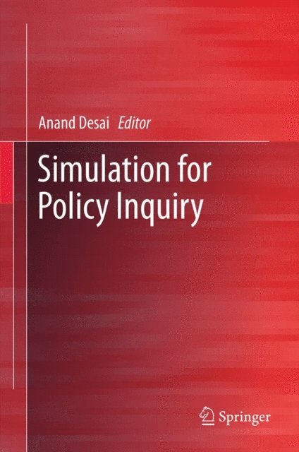 Anand Desai - Simulation for Policy Inquiry, E-bok. Tillgänglighet: Lägg i varukorg