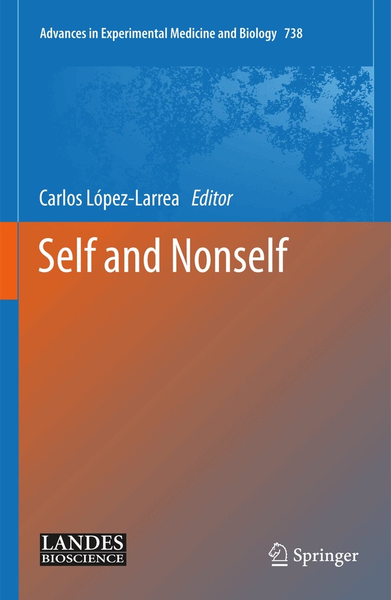 Carlos López-Larrea - Self and Nonself, Inbunden. Tillgänglighet: Lägg i varukorg