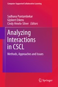 Analyzing Interactions in CSCL