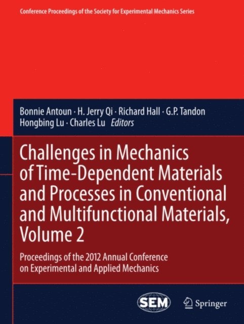 Charles Lu, Hongbing Lu, G.P. Tandon, Richard Hall, H. Jerry Qi, Bonnie Antoun - Challenges in Mechanics of Time-Dependent Materials and Processes in Conventional and Multifunctional Materials, Volume 2, E-bok