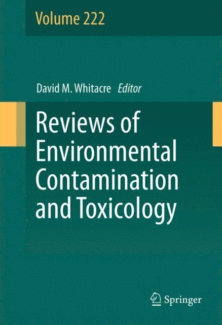 David M. Whitacre - Reviews of Environmental Contamination and Toxicology, E-bok